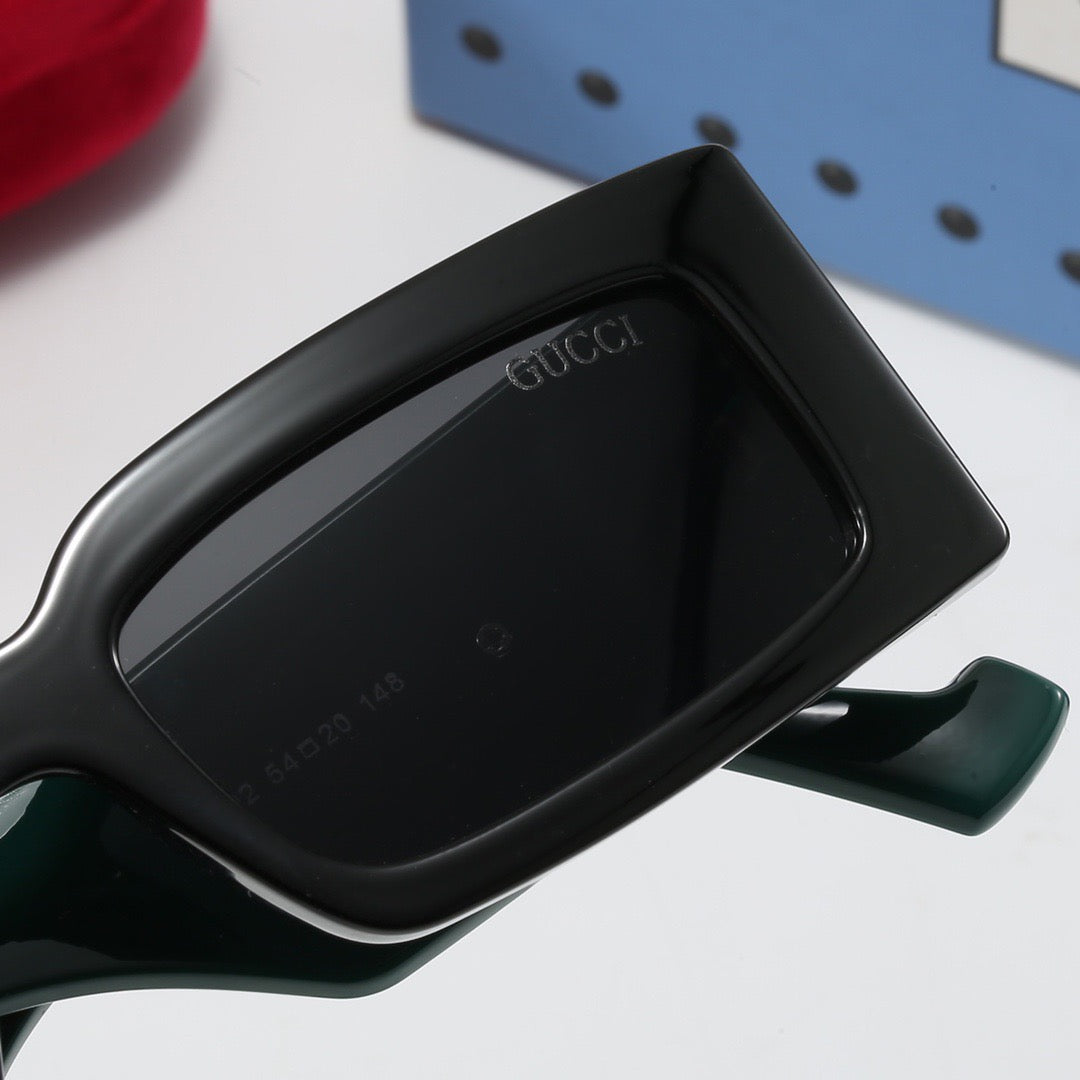 Luxury Cat-Eye Square Frame Sunglasses 3834