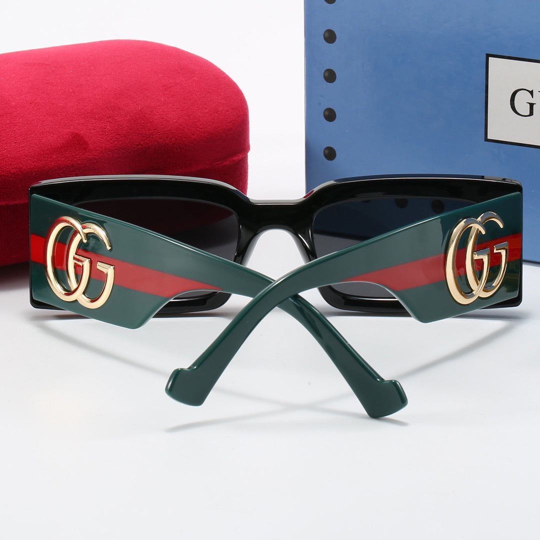 Luxury Cat-Eye Square Frame Sunglasses 3834