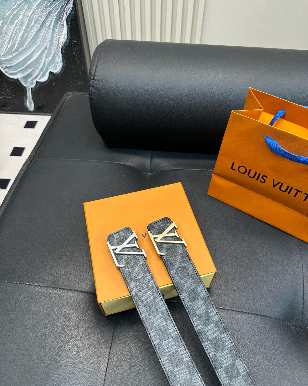 LV New checkered pattern