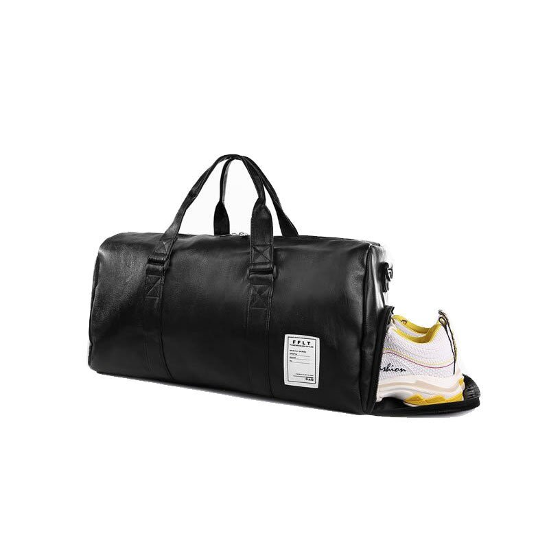 Synthetic Leather Sports Gym Bag