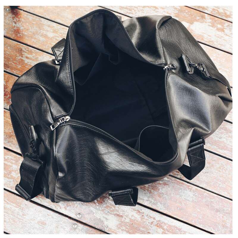 Synthetic Leather Sports Gym Bag