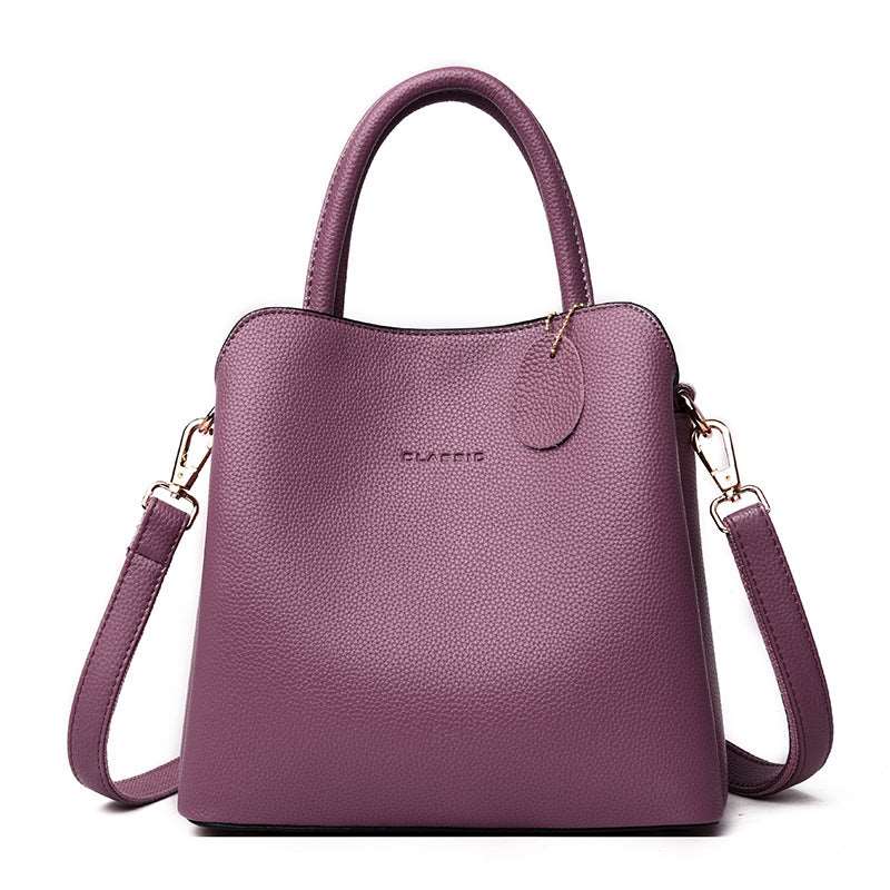 Women's Casual Leather Handbag