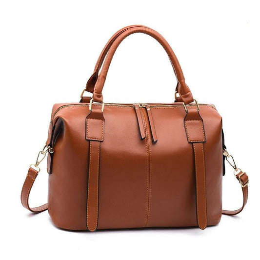 Women's Large Leather Vintage Handbag